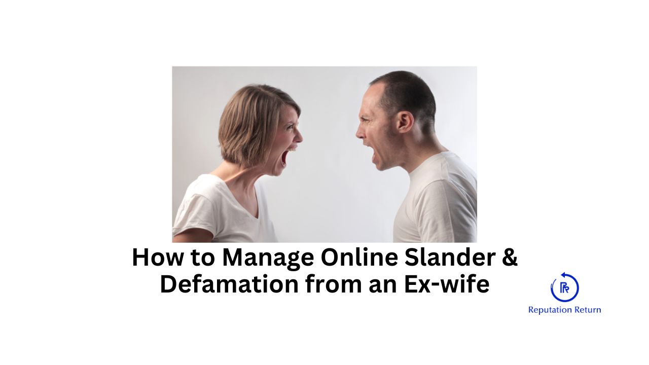 What is the best thing for a man to do when his ex-wife defends him online?