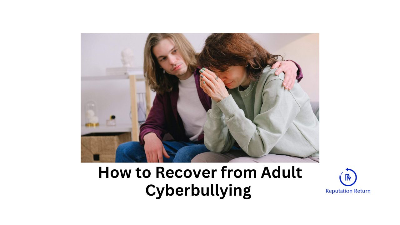 What are proven ways for an adult to overcome the hurt from cyber bullying behavior?