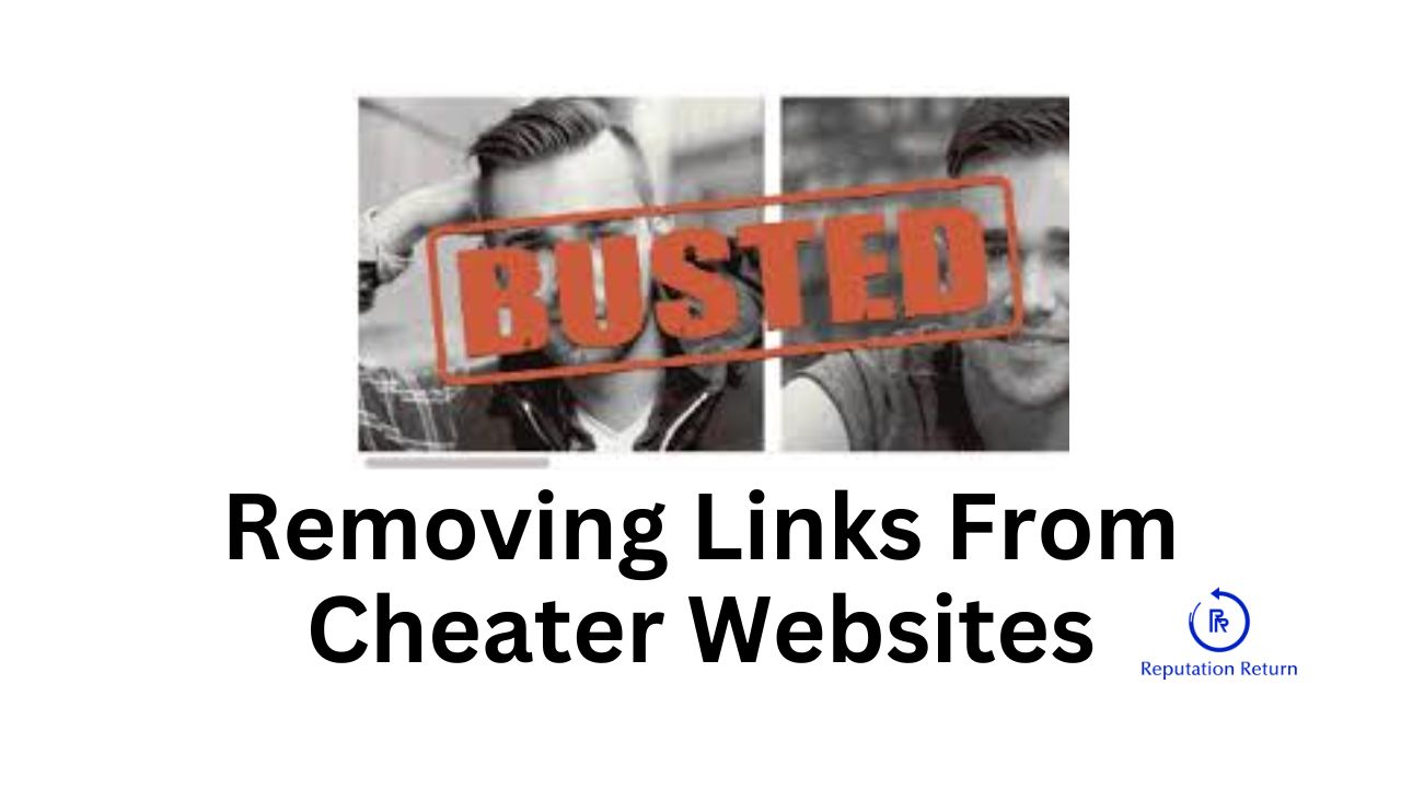 how can i remove links and pictures from a cheater website