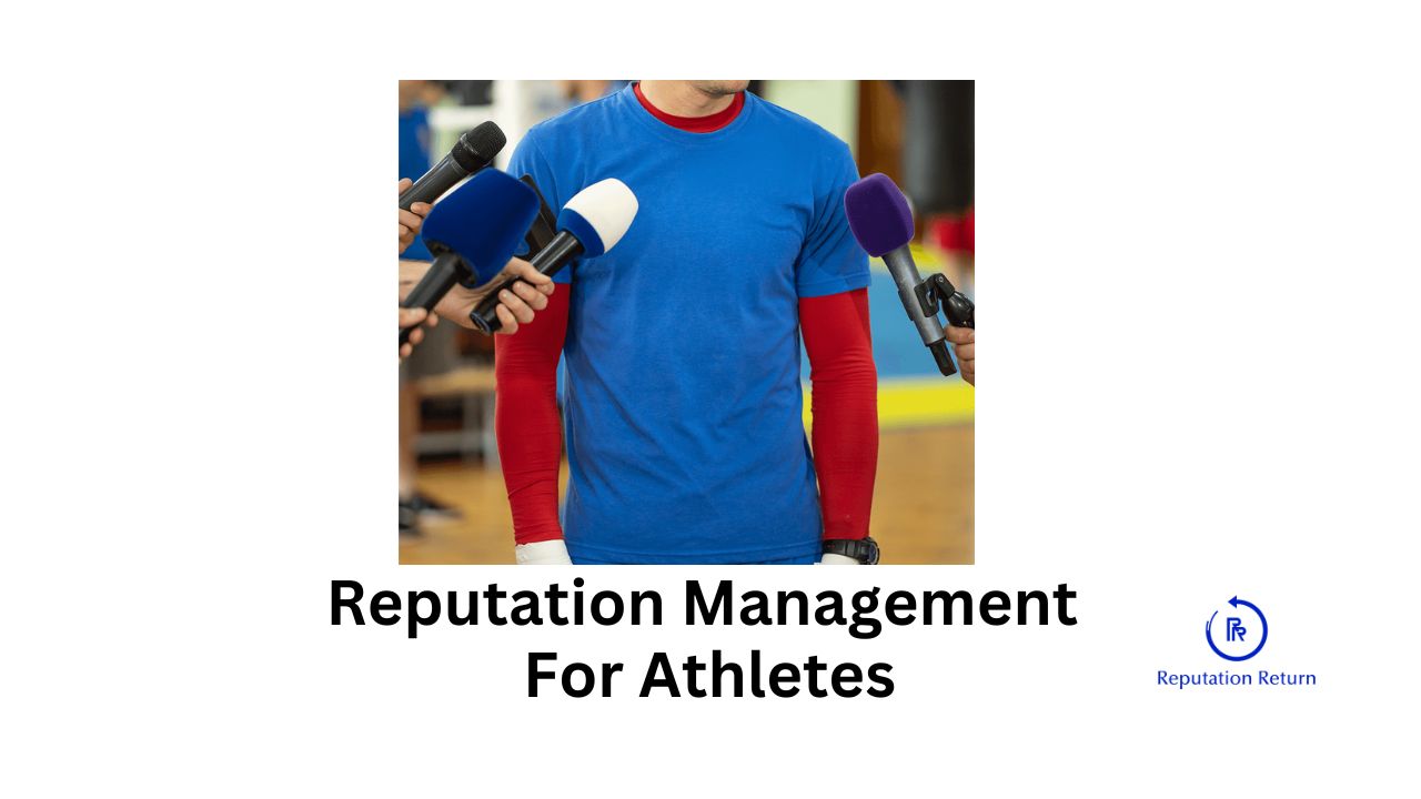 What is the best way for an athlete to do reputation management in a crisis situation