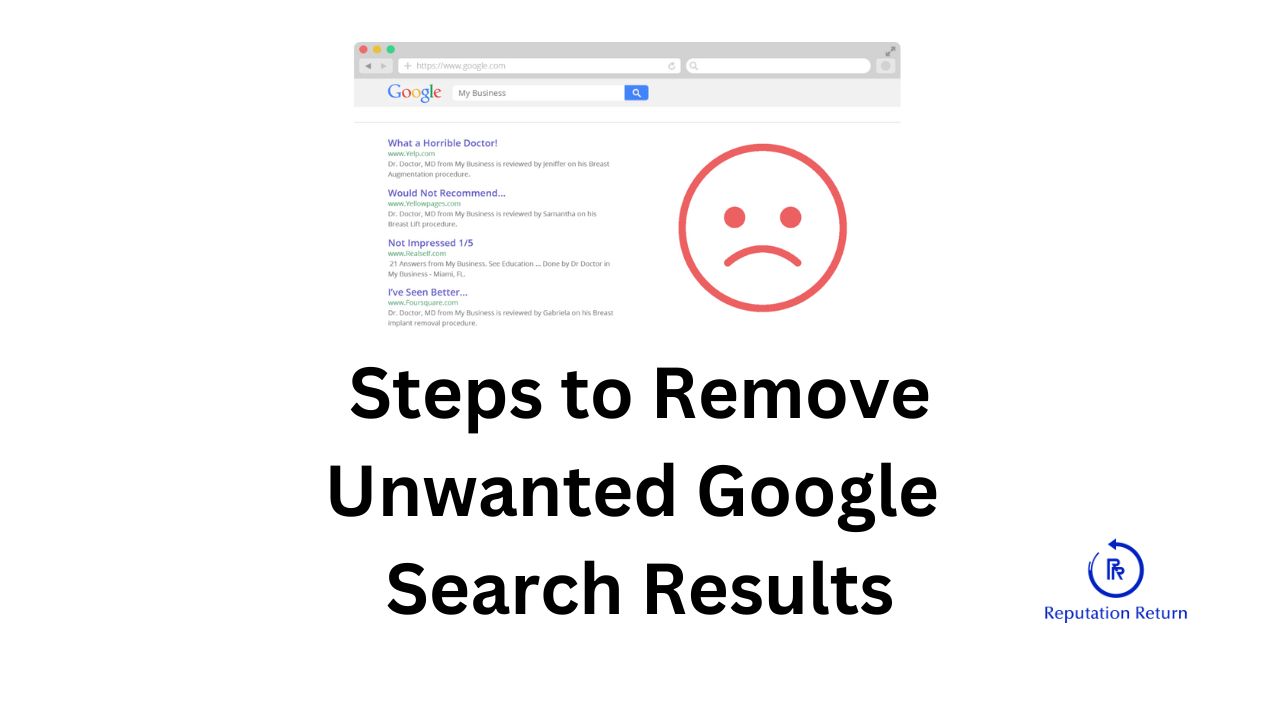 best way to remove bad results on google