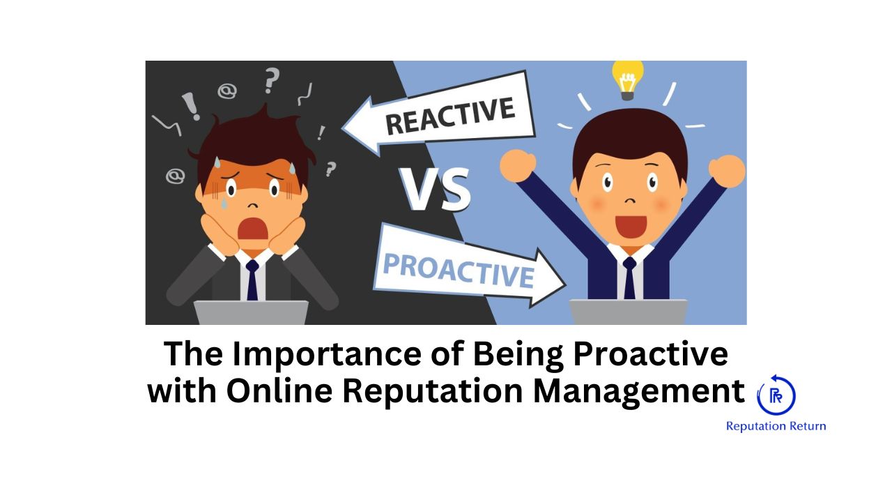 best practices for being proactive with my online reputation