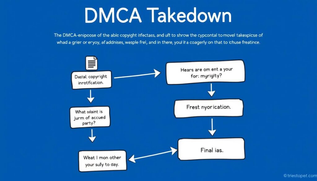 DMCA takedown process