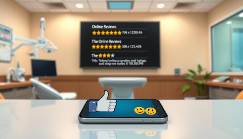 Online reviews for dentists