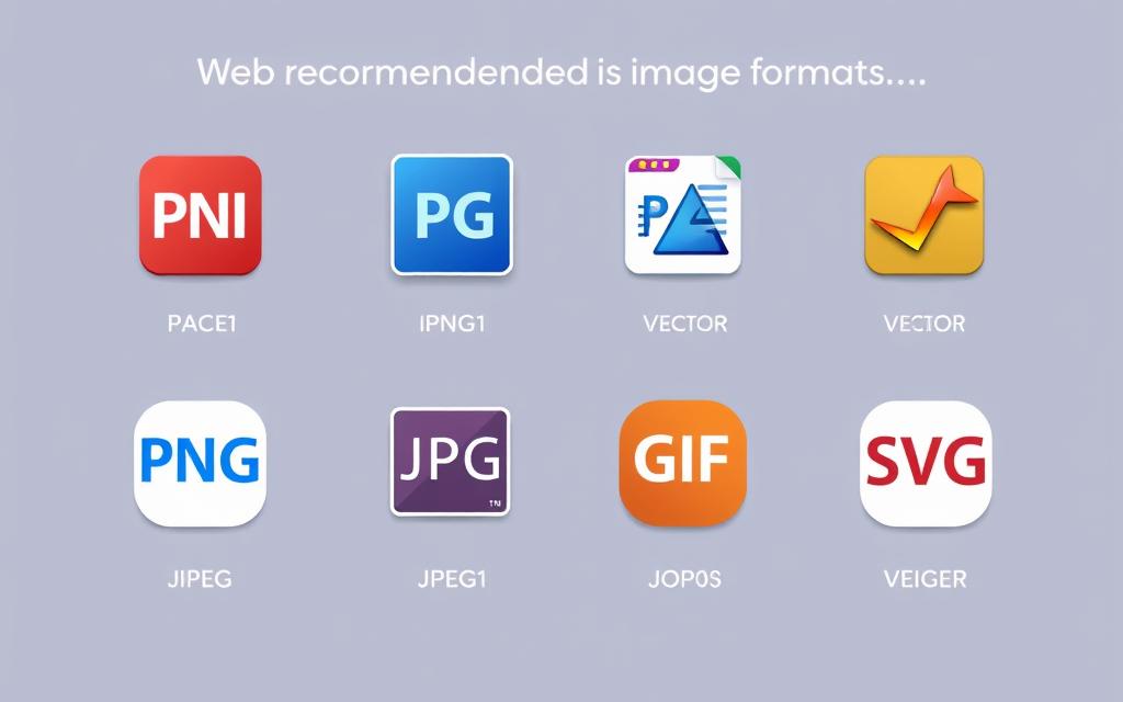 Recommended Image Formats