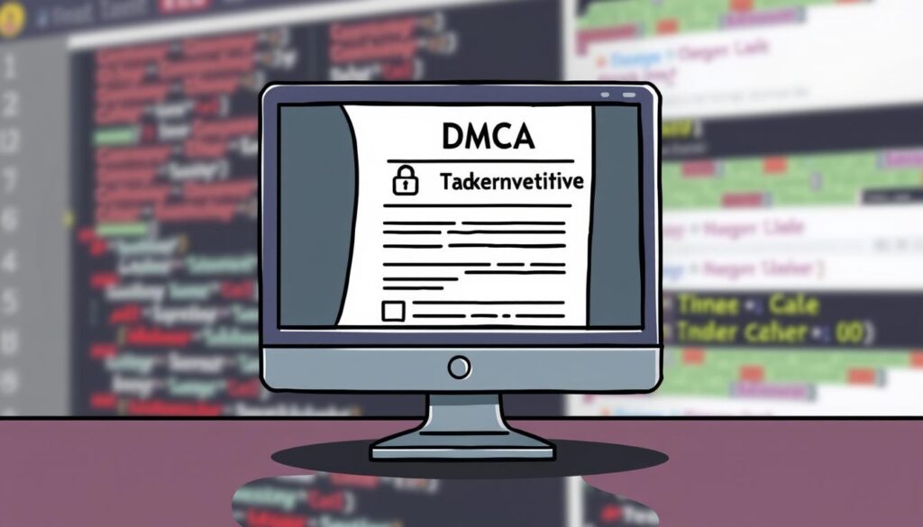 dmca takedown request for website content