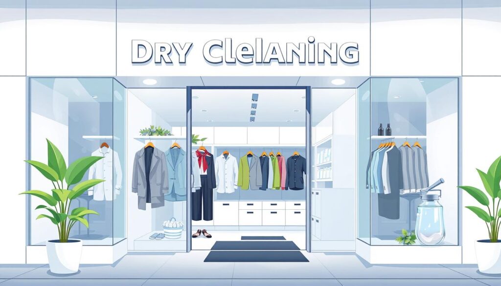 dry cleaner brand identity