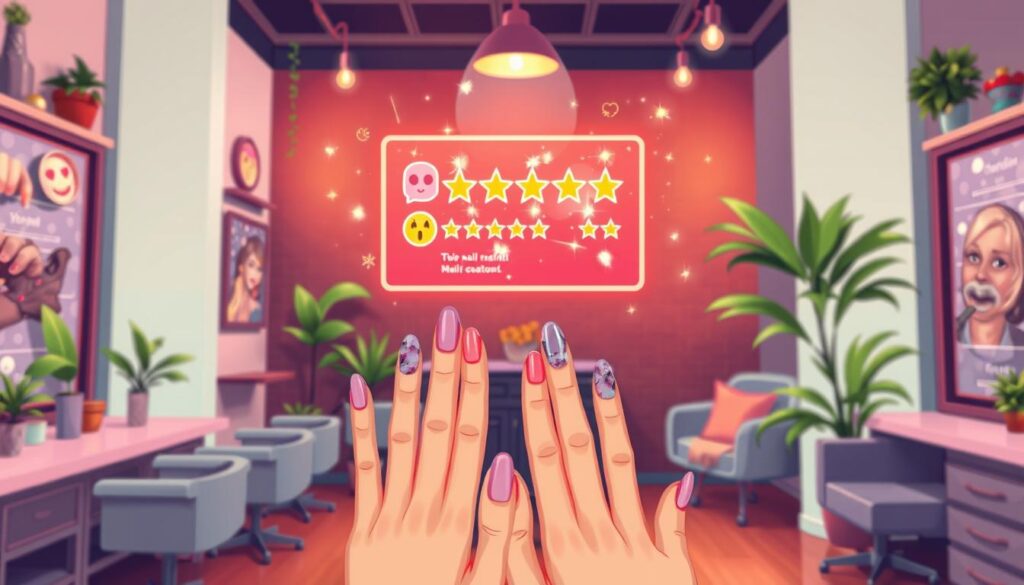 nail salon online reviews