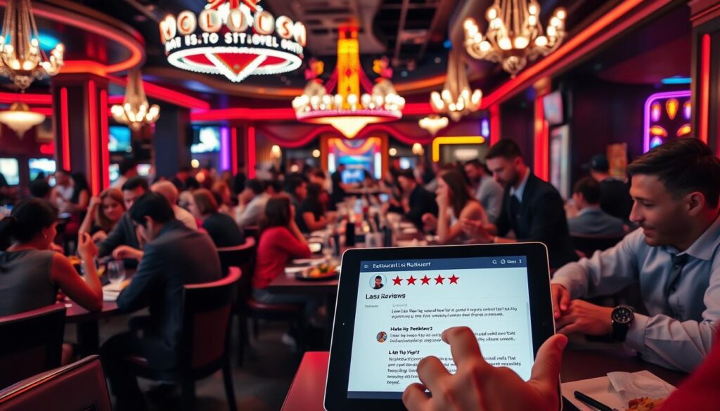 restaurant review management in las vegas